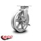 Service Caster 8 Inch V Groove Semi Steel Swivel Caster with Roller Bearing and Brake SCC SCC-30CS820-VGR-TLB - alternate 3